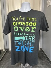 Vtg Disney Parks Tower Of Terror T Shirt Size Large Twilight Zone Disneyland