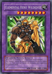 Elemental Hero Wildedge - DP03-EN010 - Rare - 1st Edition x3 - Lightly Played