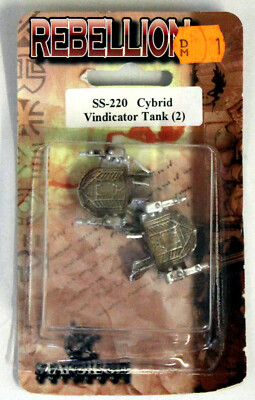 Agents of Gaming:SS-220 Cybrid Vindicator Tank:Rebellion 10mm Sci-Fi-Sealed 90s