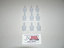 (9) DIXIE NARCO SODA VENDING MACHINE "COKE FRONT" SELECTION BUTTONS / Free Ship!