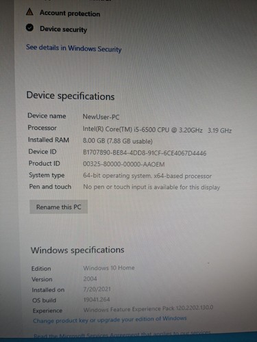 HP ProDesk 600 G2 i5-6500 @ 3.20GHZ | 8 Gb RAM| 500 GB HDD| Windows 10| SFF - Afbeelding 7 van 7