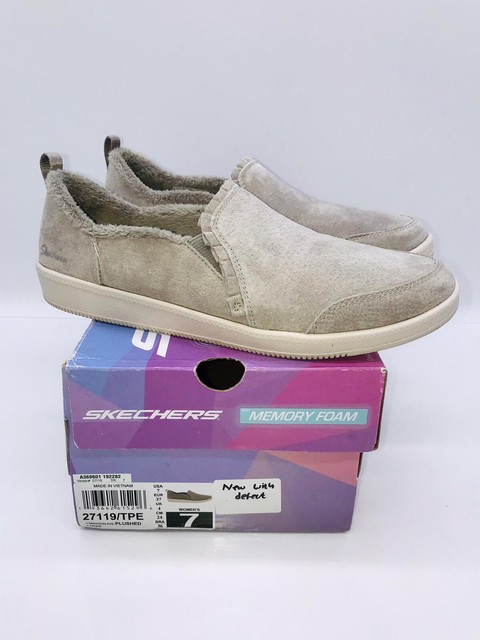 skechers ruffle edge slip on - Main Image