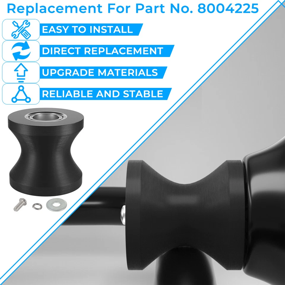 For Schwinn Nautilus E614 E616 430 470 Elliptical WHEEL Roller Upgrade 8004225 - Image 2 of 4