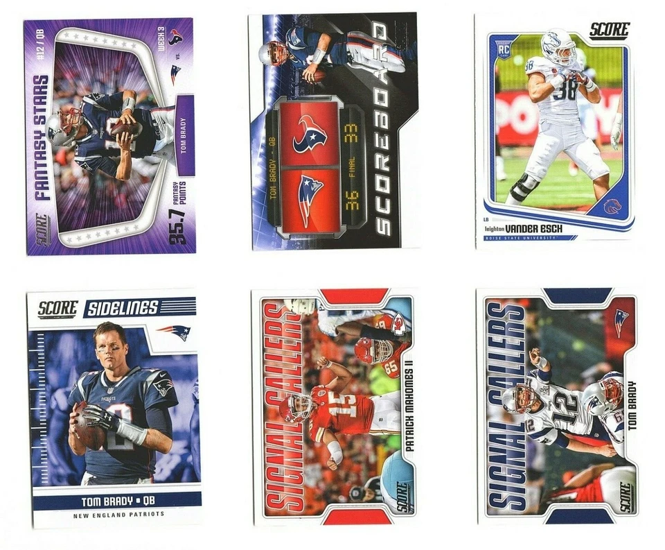 2018 Score Football Singles: Stars, Rookies and Inserts - Image 2 of 2