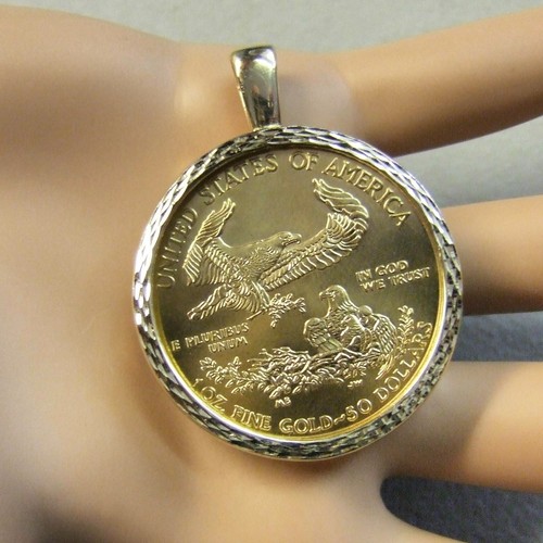 9ct gold New bullion pendant that will 