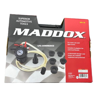 NEW MADDOX Automotive Cooling System Test And Refill Kit MH-1B
