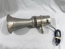 Vintage STERLING SIREN FIRE HORN - WORKS - AS FOUND