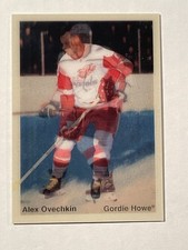 2024/25 Parkhurst Champions Gordie Howe/Alex Ovechkin Retro-Active Lenticulars