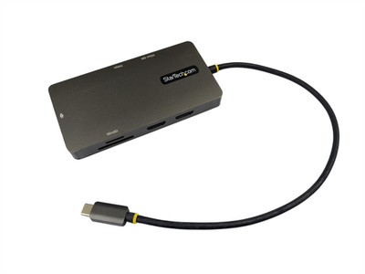 StarTech USB-C Dockingstation 8-in-1 Dual HDMI 4K Multiport Adapter