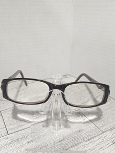 Women's DiCaprio Italy DC75 Brown Wood 50-17-140 Eyeglass Frames Only