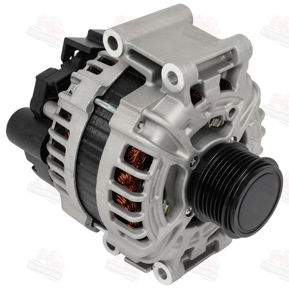 Alternador para 2013-2014 Audi A4 A5 Quattro Q5 2.0L 150A 12V CW polea de 6 ranuras Foto 2 de 4