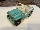Vintage 1960s Tonka Mint Green Jeep Surrey / Roundabout