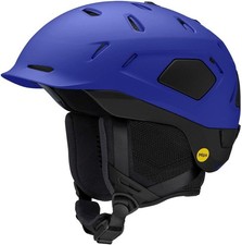 Smith Optics Nexus MIPS Unisex Snow Helmet - Matte Lapis/Black, Small