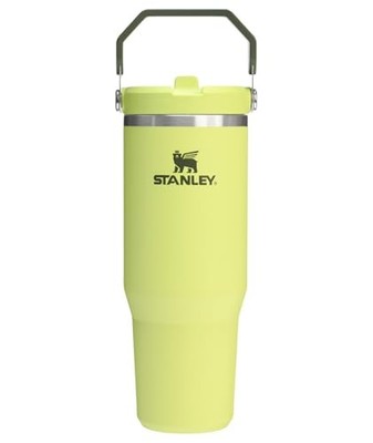 STANLEY ICEFLOW FLIP STRAW TUMBLER W/ HANDLE|FLIP ON LID AND FLIP UP STRAW