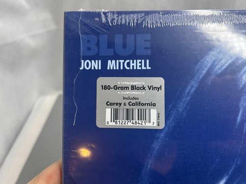 JONI MITCHELL Blue 180g LP New Sealed Vinyl Record Album NOS | RH1 74842 - Picture 2 of 4
