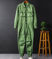 Men Overalls Jumpsuit Coverall Romper Trouser Performance Clothing Pants Trouser