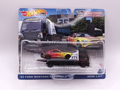 AERO LIFT & Ford Mustang RTR Spec 5 - 2023 - black - HOT WHEELS 1:64