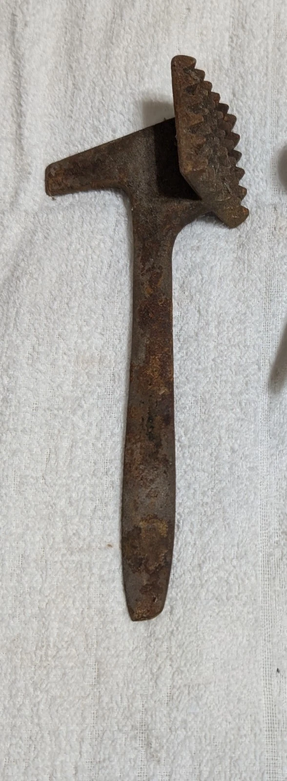 Vintage Cast Iron Meat Tenderizer Mallet – Dual Sided – Farmhouse Kitchen...