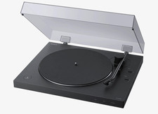 Sony PS-LX310BT Bluetooth Turntable Black 33/45RPM Stereo RCA w/ Dust Cover