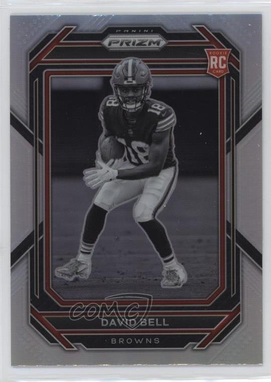 2022 Panini Prizm Rookie Variation Silver Prizm David Bell #334 Rookie RC 13lw