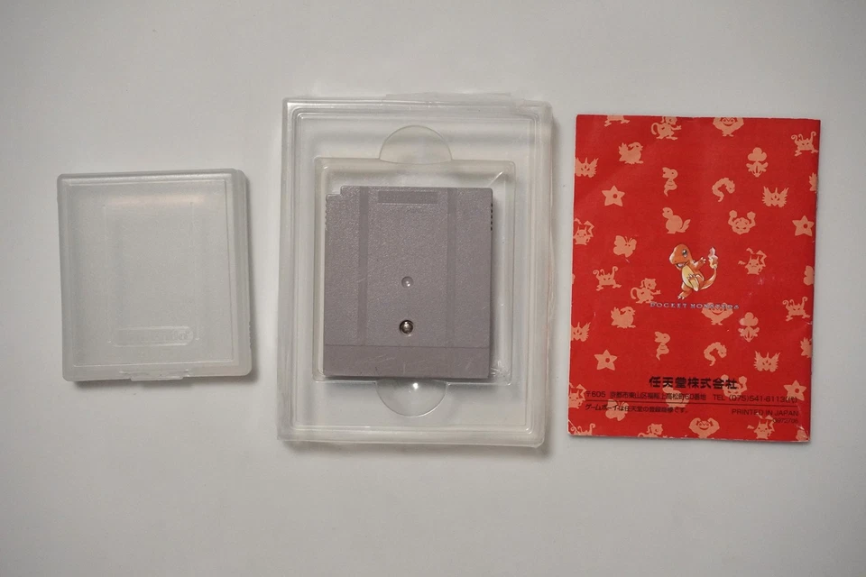 Game Boy Pocket Monsters Pokemon Red Boxed Japan GameBoy GB game US Seller - Image 3 of 4