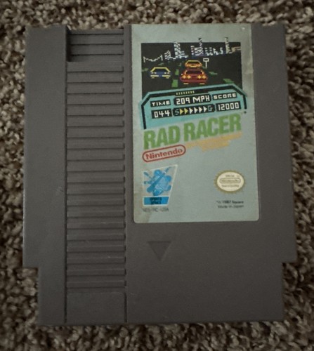 Rad Racer Nintendo Entertainment System NES Tested Working With Sleeve ...