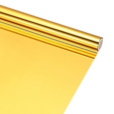 1Pcs Gold Hot Stamping Heat-Activated Foil Roll, 6" W x 3ft l