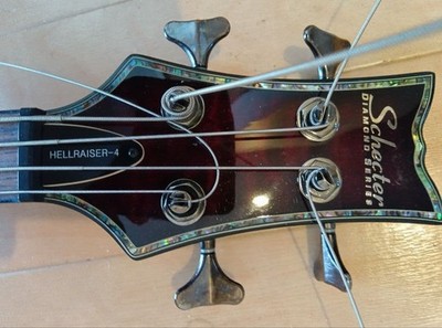 Electric Bass Guitar Schecter AD-C-4-HR Hellraiser EMG Active Neck-Thru 2011