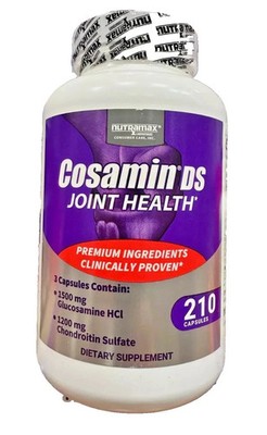 Cosamin DS Joint with Glucosamine & Chondroitin for Joint Health, 210 Capsules
