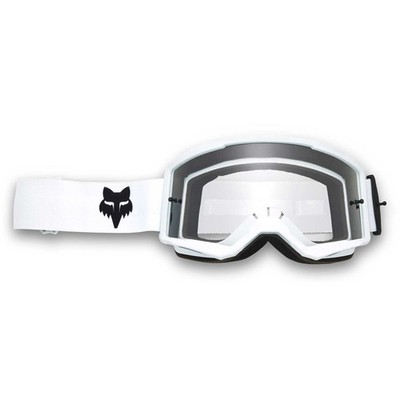 FOX Racing MX | MTB Brille - MAIN V3 CORE (weiß) klare Gläser