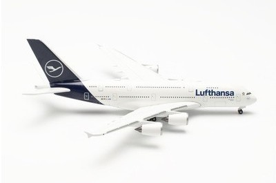 Herpa 533072-001 - 1/500 Lufthansa Airbus A380   D-AIMK ''Düsseldorf'' - Neu