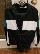Vintage '80's Style Men's Baseline TrackSuit, Jacket M, Pants L-Very Good