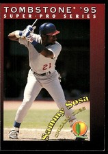 Sammy Sosa 1995 Tombstone Pizza Super-Pro Series #30 Cubs MLB READ FREE SHIPPING