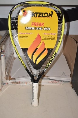 EKTELON FREAK POWER LEVEL 1000 F3 105 22'' RACQUETBALL RACQUET RM31A SUPER SM NWT