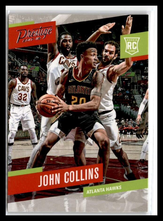 John Collins 2017-18 Panini Prestige #169 RC Atlanta Hawks