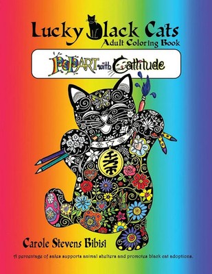 Carole Stevens Bibisi | Lucky Black Cats Adult Coloring Book | Taschenbuch