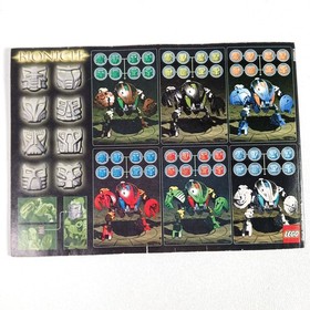 Lego Bionicle 8565 - Instruction Manual Only Kohrak Toa No bricks, No Legos
