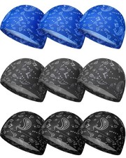 9 Pcs Cooling Skull Cap Camo Liner Sweat Wicking Lightweight Cycling Cap Runn...