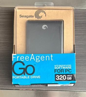 SEAGATE FreeAgent Go 320GB USB 2.0 Plug & Play Portable External Hard Drive