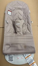 BABYBJORN BABY BJORN BOUNCER SAND GRAY PETAL QUILTED BOUNCER USED