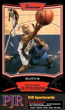 Richard Jefferson 2008-09 Bowman #11 Milwaukee Bucks