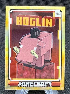 2024 Panini Minecraft - HOGLIN - #28- Gold - (#/49)
