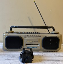 Sony CFS-D960  Outback  Radio Cassette Boombox w/ Mega Bass   Radio Tested