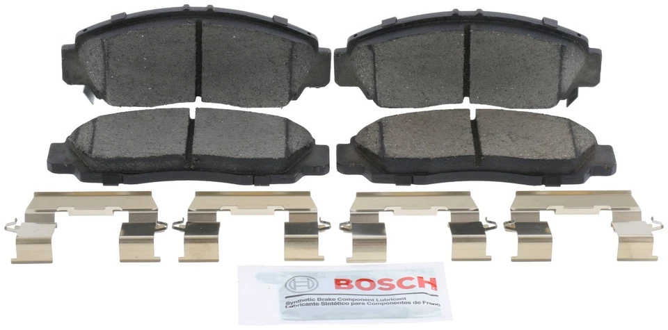 Kit de pastilhas de freio e rotor Bosch QuietCast cerâmica para 2011-2014 Acura TSX - Imagem 2 de 4