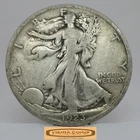 1923-S Walking Liberty Half Dollar, 90% Silver - #C59030NQ