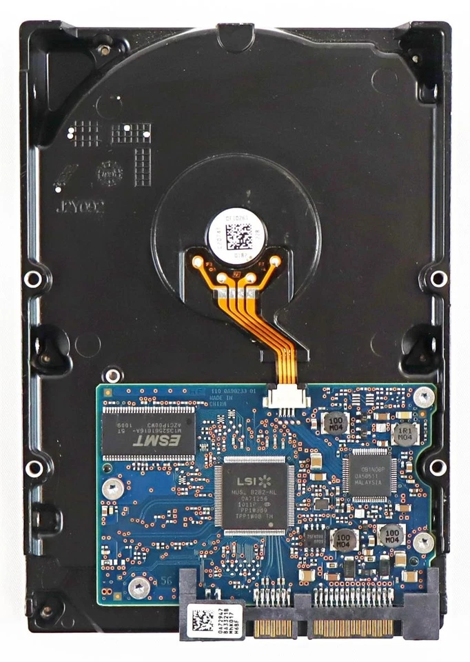 Hitachi HDD 1TB 3,5" 7200upm SATA Festplatte HDS721010CLA332 252223 - Bild 2 von 3