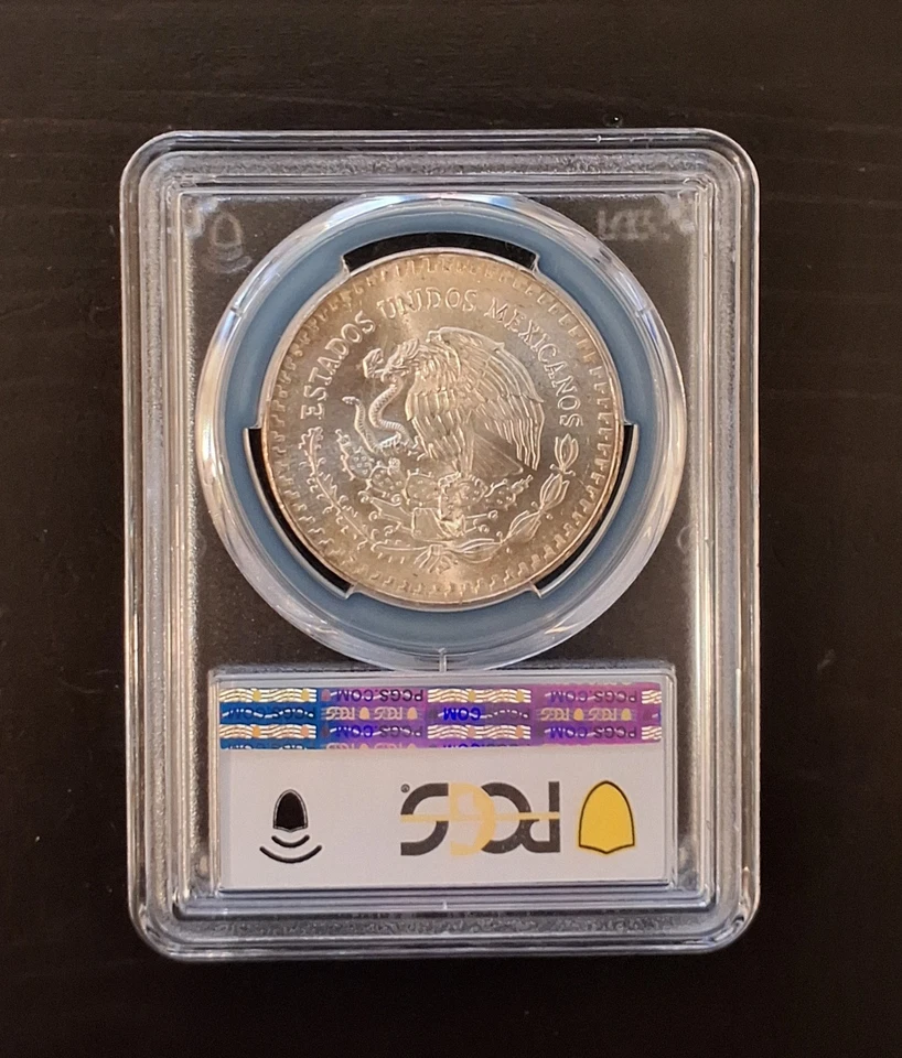 1985-Mo PCGS MS66 1oz Libertad With Awesome Toning on the Edges! - Image 2 of 2