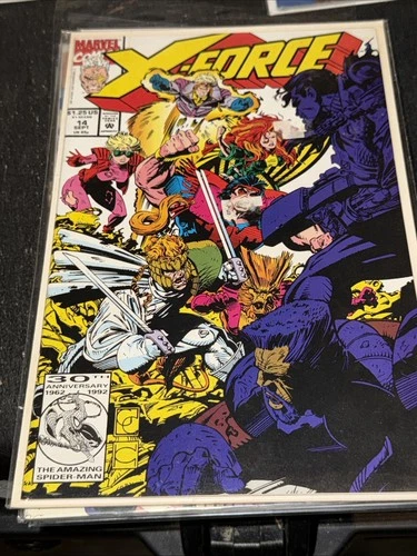X-Force #14 Marvel Comics September 1992 Greg Capullo Cover Vtg 90s X-Men