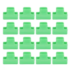 40 Pcs Greenhouse Clamps Film Row Cover Clamp Plastic Tunnel Hoops Clip