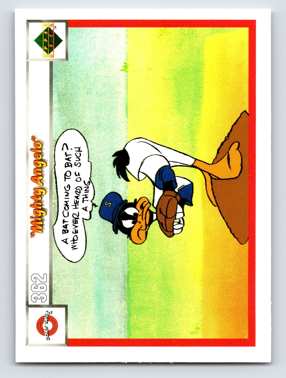 1990 Upper Deck Comic Ball Mighty Angelo #362 / 377